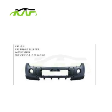 Front Bumper Cover for Mitsubishi Pajero 2009