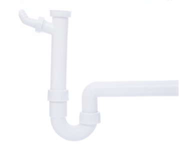 661033 Germania Mercato G 1 1/2 \ "OUTLET 40MM PP PUBO DI SIPHON di plastica per lavandino da bagno in cucina
