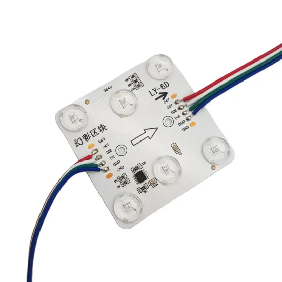 DC24V DMX 512 RGB LED Module with Dream Color Changing and Diffuse Lens Point Lights