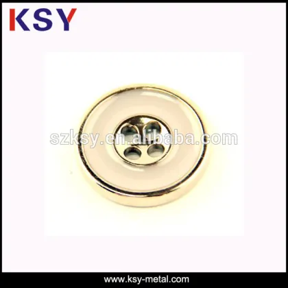hot sell fashion cheap metal-crest-buttons