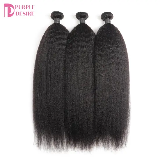 Hot sale Factory wholesale bulk price real human afro kinky straight hair weave