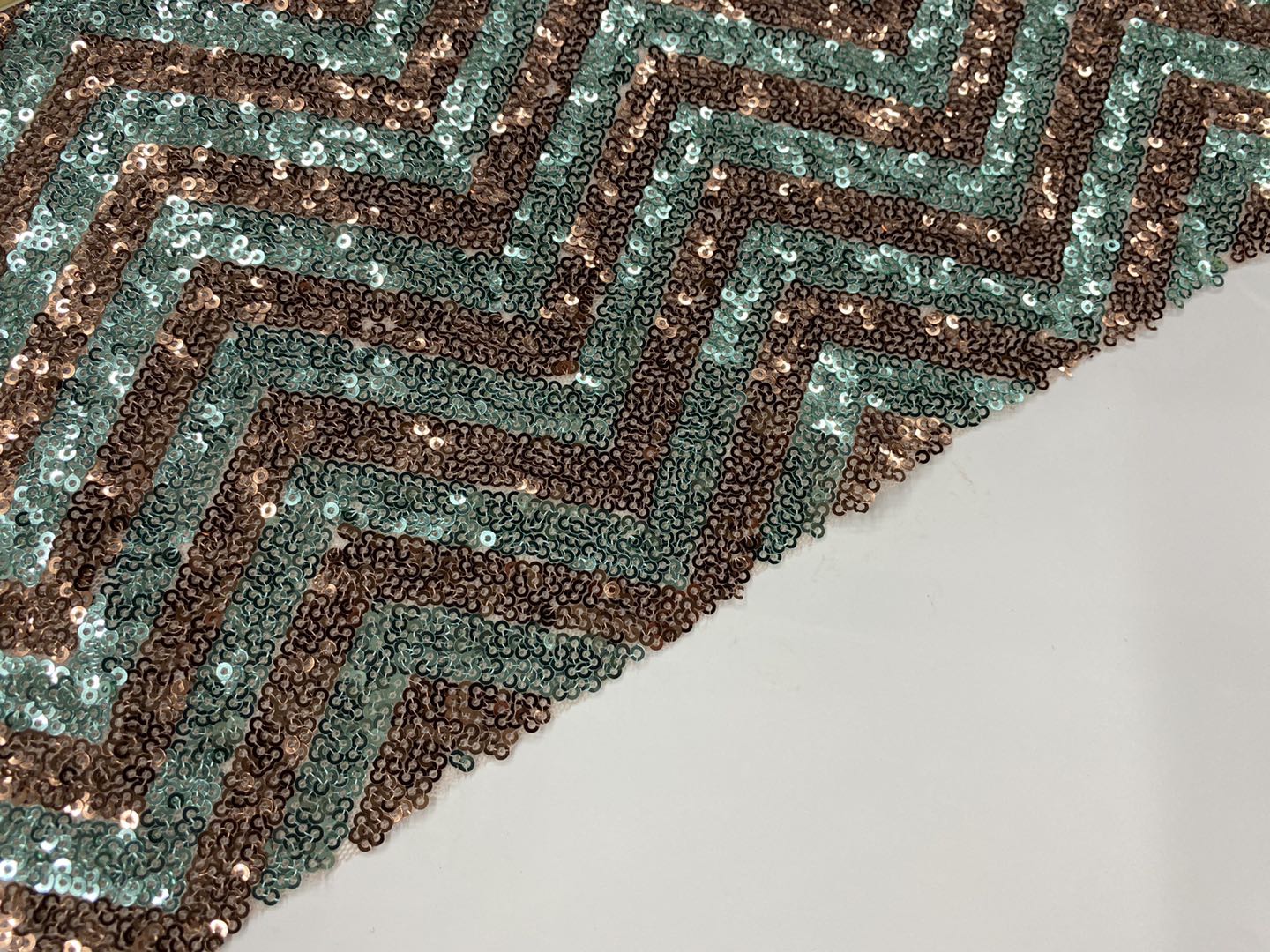 100% Poly Spangle Embroidery Fabric