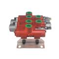 Hydraulic monoblock direction control valve for log splitter