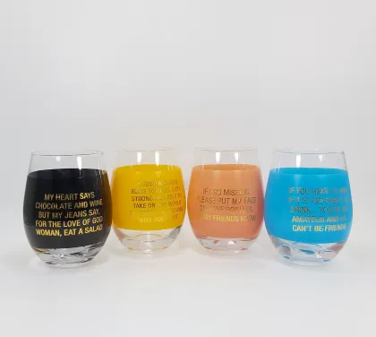 600ml personalised craft beer glasses beer can glass