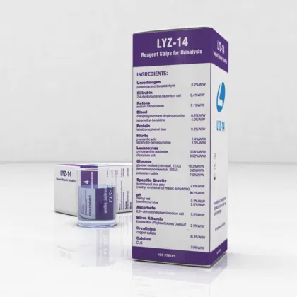 creatine reagent strips for urinalysis 14 parameter