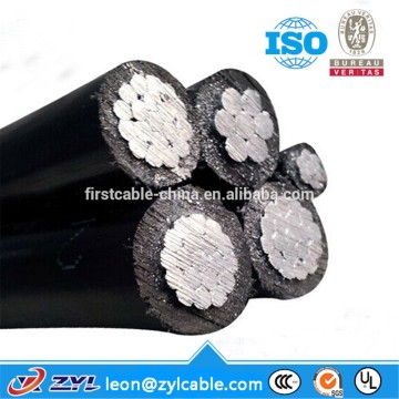 low voltage xlpe insulated abc cable/ low voltage xlpe insulated abc cable/aluminium conductor PE insulated and ACSR cable