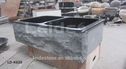 Absolut black chiseled apron front kitchen sink apron sink                        
                                                Quality Choice