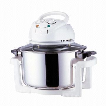 Convection Oven with Stainless Steel Pot and 60 Minutes Timer