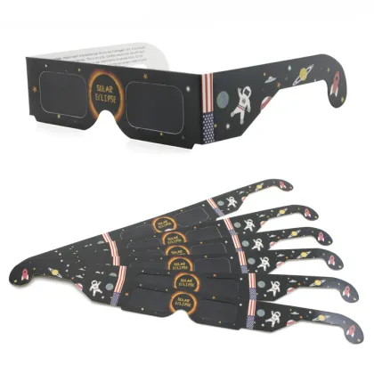 2024 CE/ISO Certified Eclipse Quartz Watches & Solar Eclipse Glasses