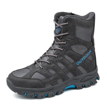 Herbst Winter Herren-Wanderschuhe: Wear-resistente und gleitende Kletterschuhe für Offroad-Sportarten