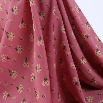 Wool Dobby Woven Polyester Printing Fabric