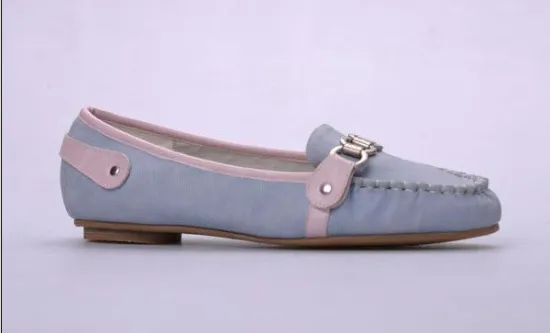 Ballet Flats Shoes For Girls / Women , Spring Crackle Pu Size 30-35