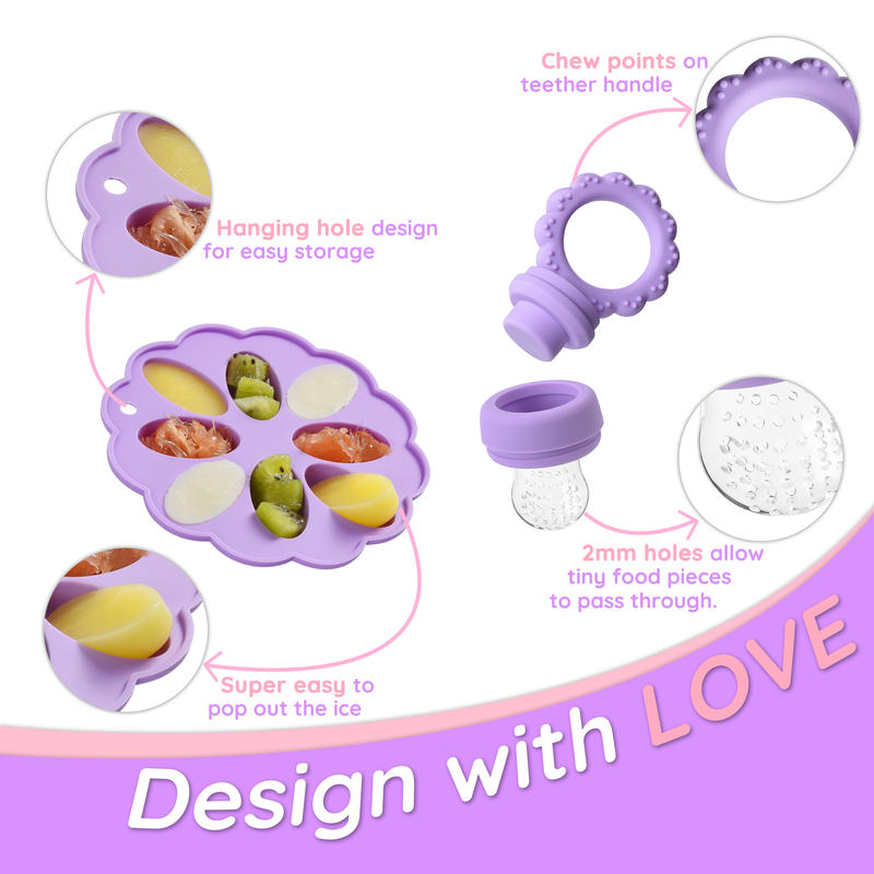 silicone food feeder ice tray MFZ-E024