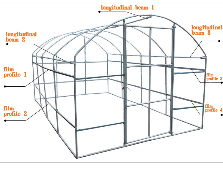 Garden Balcony Plastic Greenhouse For Vegetable