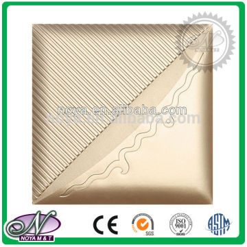 Soft leather wall tiles