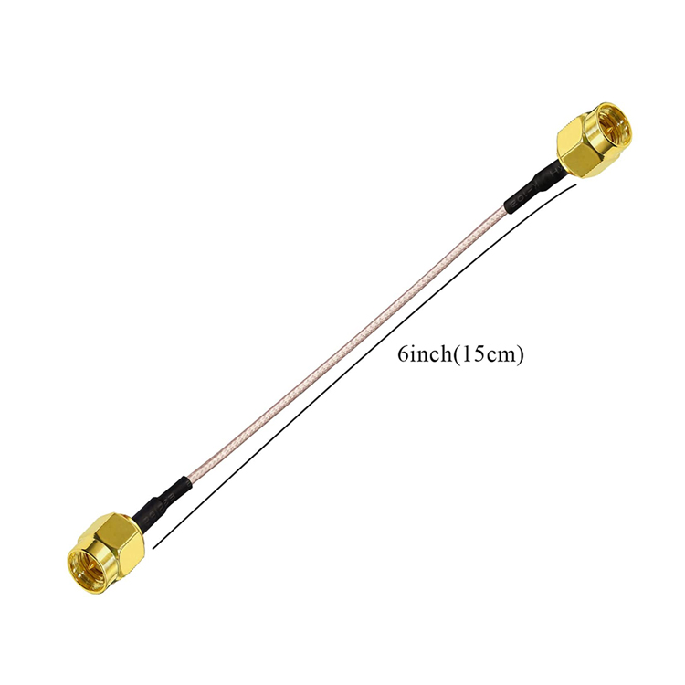 SMA Male to Sma Male RG174 Coaxial Cable 4