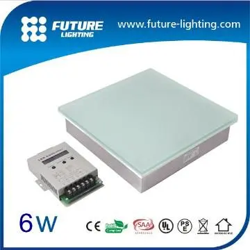 Made in China 24V  IP67 Toughened glass cover led tile brick light