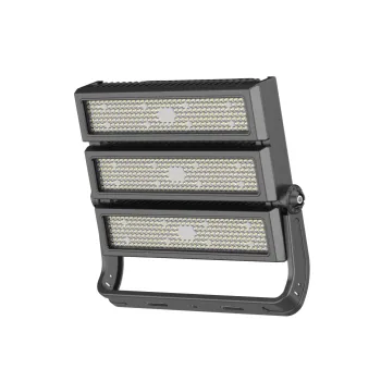 600W 50/60HZ AC100-277V 150lm/w Ra>70 Stadium Lighting High Pole LED Flood Lights