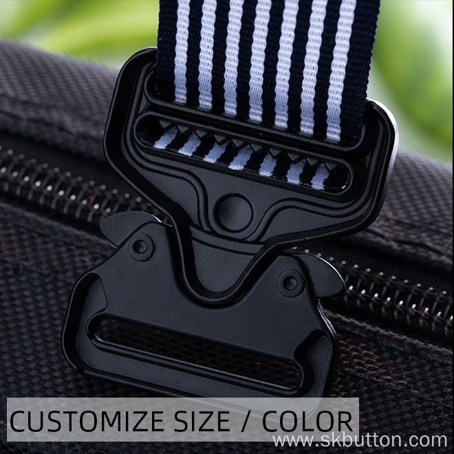 hot sale black adjustable metal buckle manufacturers