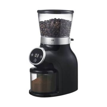 Anti-static conical burr coffee grinder uniform grinding