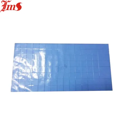 Electric silicone thermal conductive pad