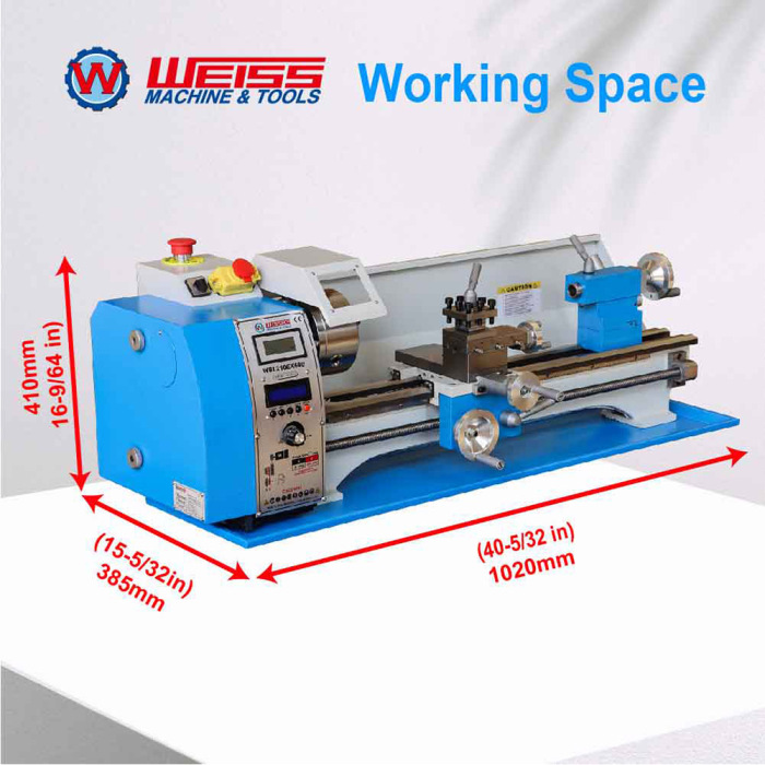 WBL210EX600 VARIABLE SPEED LATHE