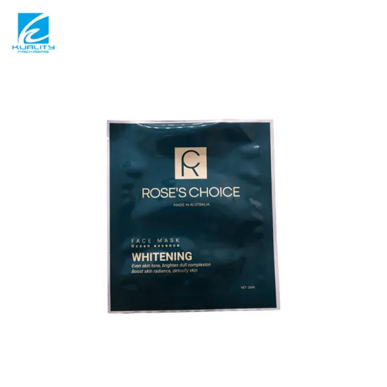 Custom Printed Aluminum Foil Packaging Bags for Facial Masks