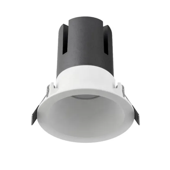 Hotel Recessed Anti-Glare LED Downlight Housing 9W-40W IP44 DOB Zigbee