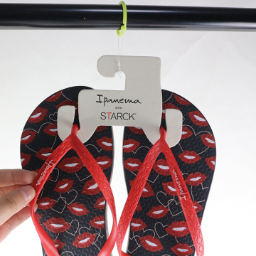 Custom Size 3.5mm Paper Cardboard Flip-Flops Hook/Slipper Shoes Hanger