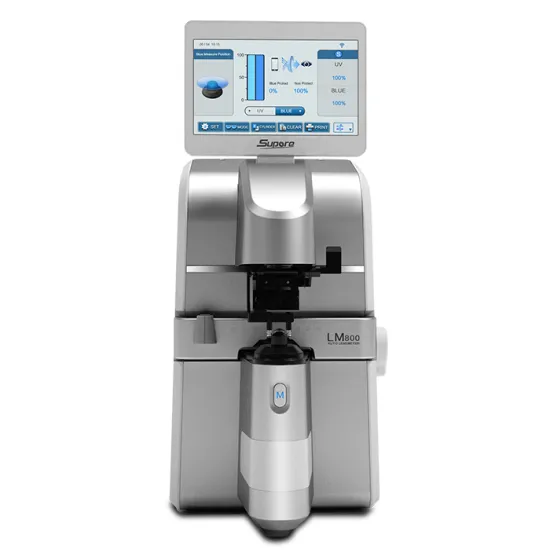 LM-800 China Auto Digital Lens Meter Focimeter Lensmeter with UV Blue Light Measurement
