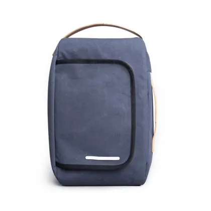 yellow taobao canvas Korean canvas bag custom backpack logo