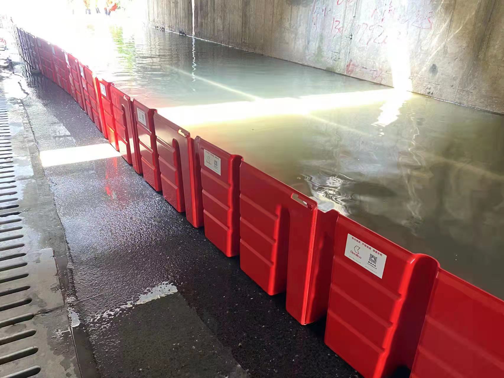 flood barrier for tunnel water divert