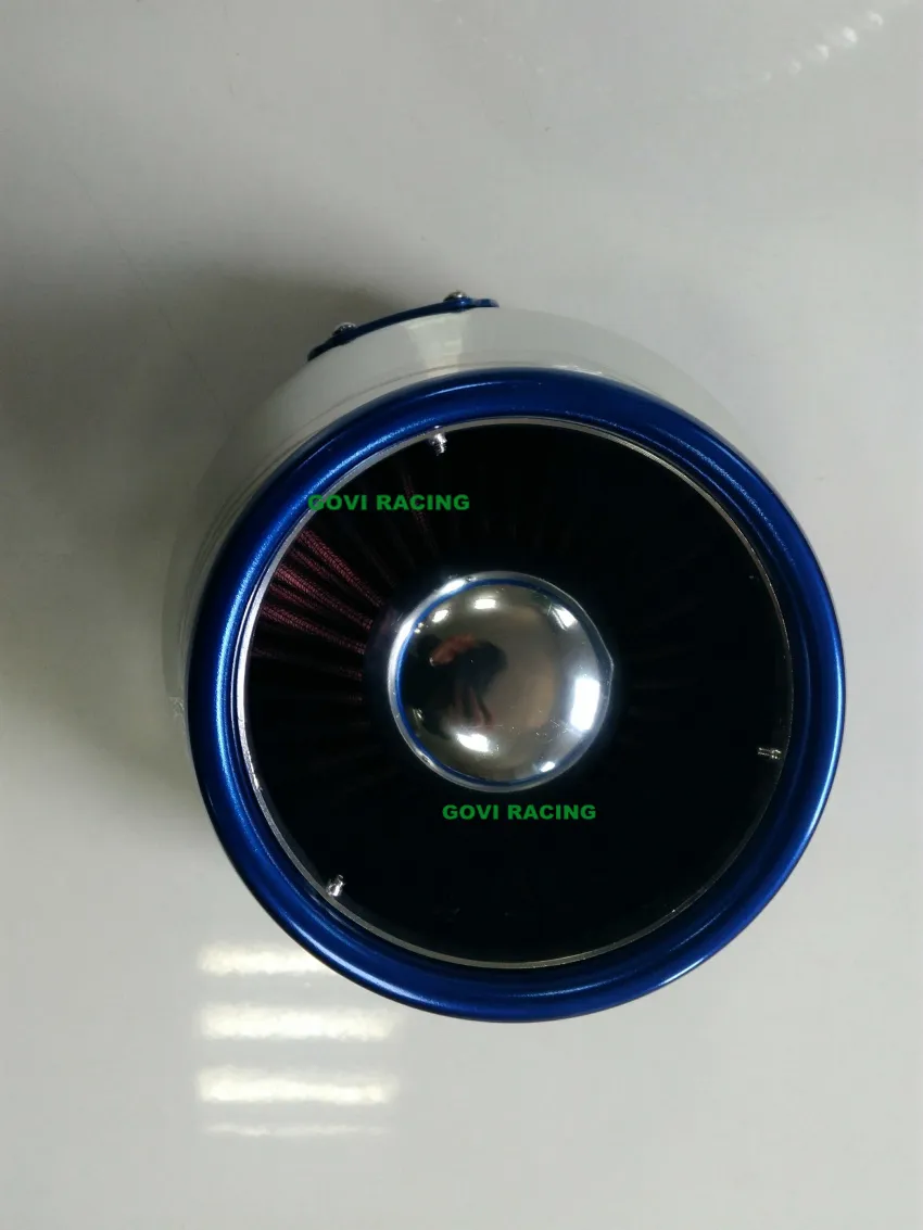 Filtro dell'aria auto in alluminio con auto con 3 ′ ′/3,5 ′ ′ per tubo di airintake