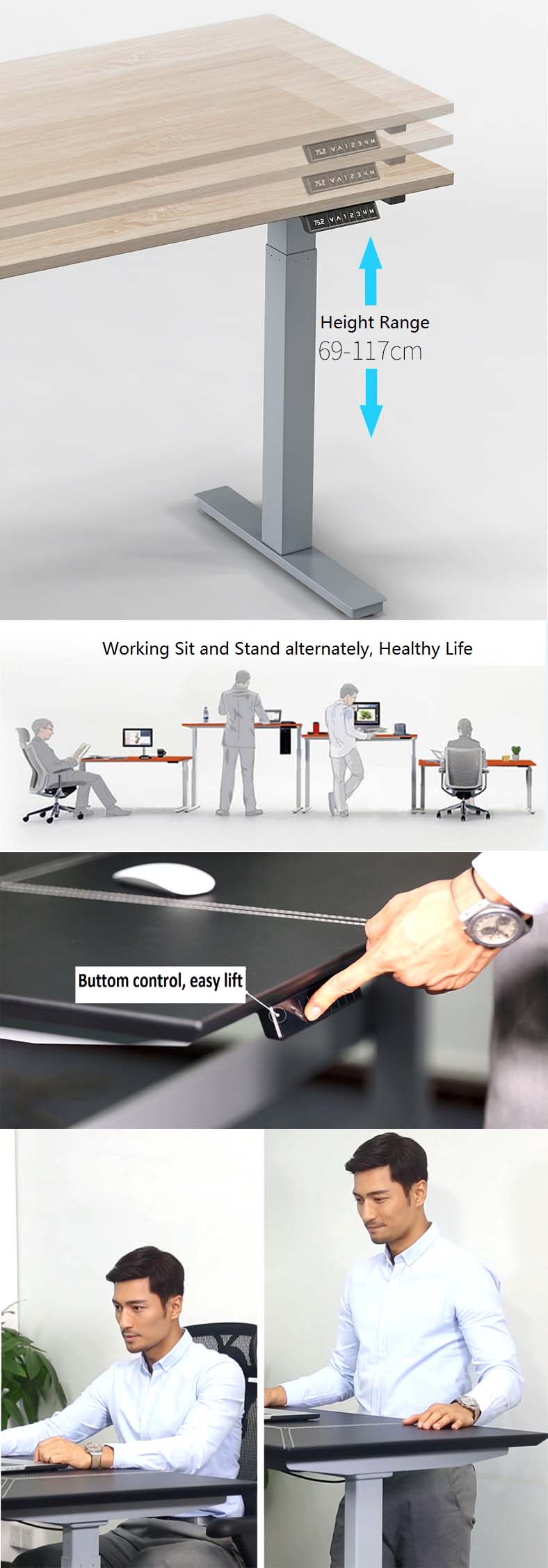 sit stand desk