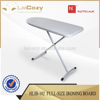 Iron board/hotel used folding ironing board/ steam ironing board with fireproof fabric