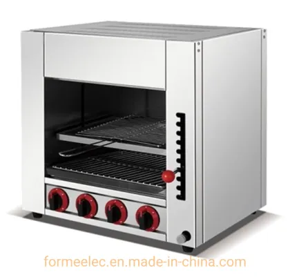 8 Burners Gas Salamander 10 Burners Infrared Salamander Hot Surface Stove Salamander