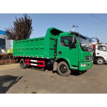 Dongfeng 7cbm top cover sealed dump truck