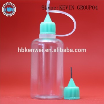 Fast delivery PET metal needle tip dropper bottle,olive oil e juice e liquid vapor juice essential oil bottles 50ml