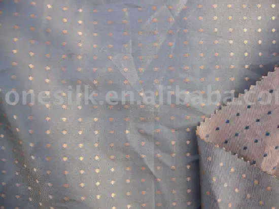 Jacquard polyester lining fabric