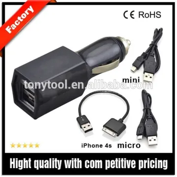 Mini USB Car Charger Vehicle Power Adapter