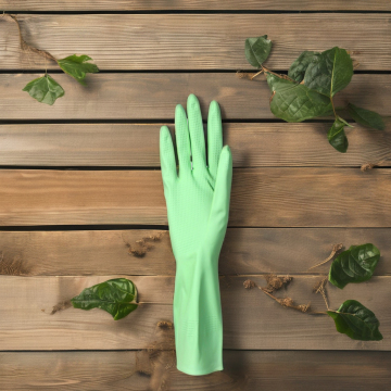 Niaona Lightweight Durable Rubber Gloves for Kitchen Cleaning and Dishwashing