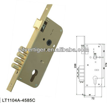 2013 LT1104A-4585C high quality mortise door lock body