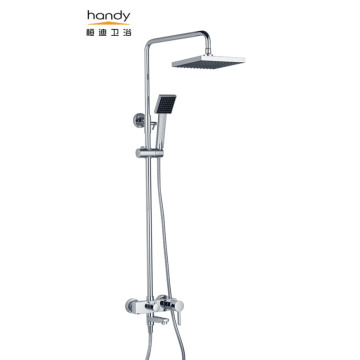 Shower Faucet Set Rainfall Handheld Shower Head