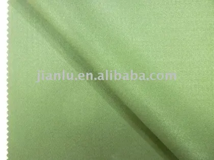poly/wool green fabric