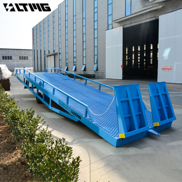 Durable Towed Loading Ramp: 8-ton to 10-ton Capacity with Affordable Cost