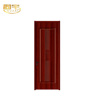 Pintu Interior Bergalur Ukiran Kayu Sambungan Merah