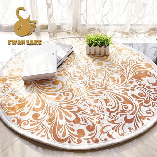 Antislip Chenille Polyester Fiber Floor Mat Rug