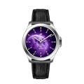 Custom stainless steel The Earth quartz wrist watch