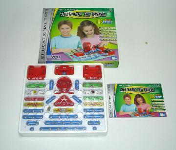 108 Design electronic toy brick educational