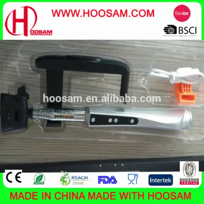 fashion smartphone camera multifunctional selfie stick wireless 2017 colorful flexible monopods